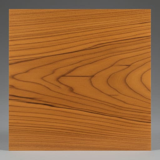 Teak veneer close-up
