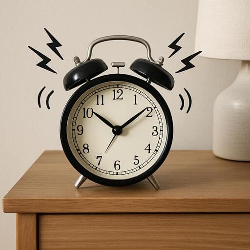 Bedside before: loud alarm with harsh bell