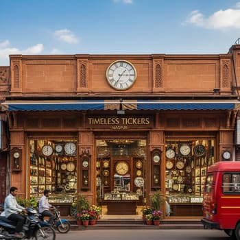 Partner storefront in Nagpur with Clockery shelf