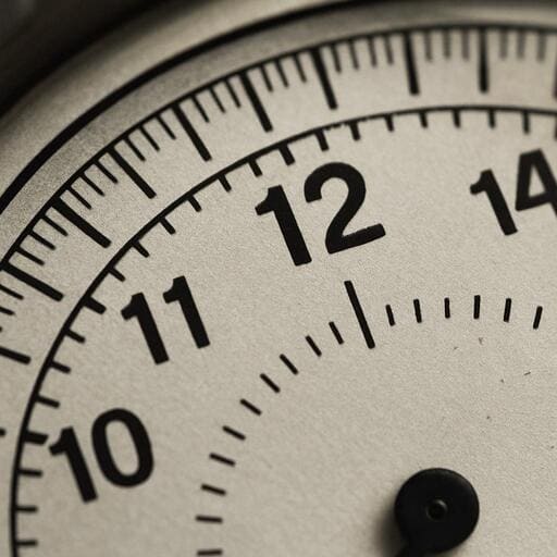 Macro of minute track with fine markers